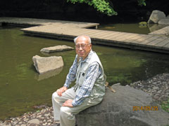 一本杉公園にてー太田公陽さん