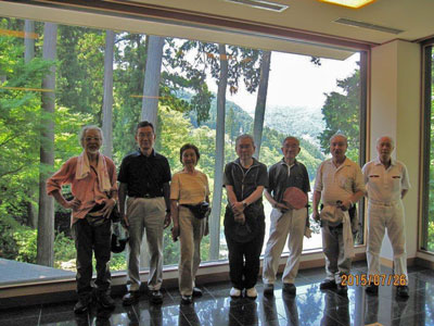 澤乃井櫛かんざし美術館にて