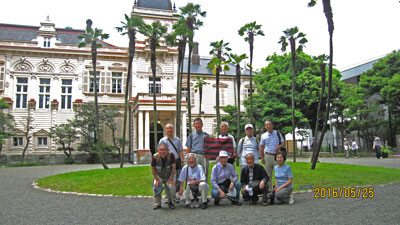 旧岩崎邸庭園にて