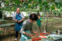 BBQの準備風景（１）