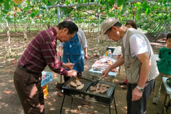 BBQの準備風景（２）
