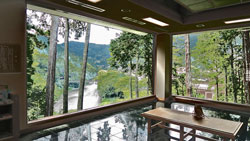 ロビーからの眺望